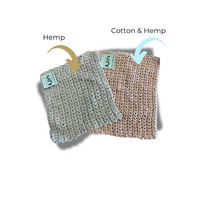 Hand Crochet Hemp Body Wash Cloth